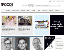 Tablet Screenshot of focomagazine.com.br